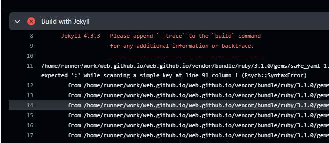 error